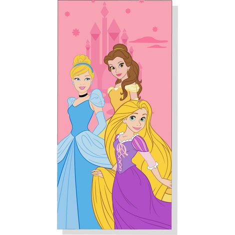 Toalla Princesas Disney microfibra