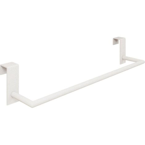 COSMIC Towel Rail 38cm Over Cabinet Door White Anti-corrosion Stick Collection (1/5)