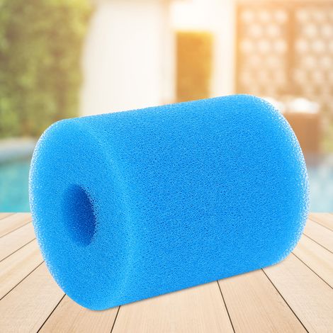 Éponge de rechange réutilisable et lavable pour filtre de piscine - Accessoires de piscine - 10 cm (1/5)