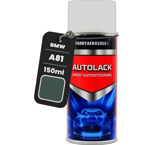 Barniz acrílico en aerosol listo para usar de 150 ml para BMW A81 Tasman Met. (1/5)