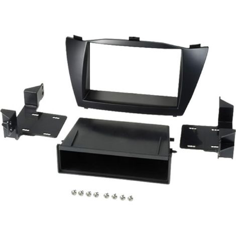 Kit Support 2Din compatible avec Hyundai IX35 ap10 avec vide-poche