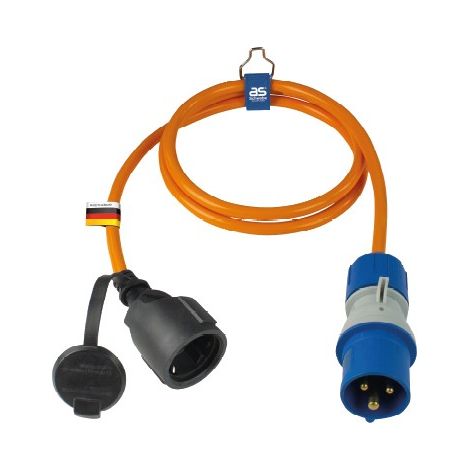 CEE Adapterleitung mit Spannungsanzeige 1,5m H07BQ-F 3G2,5 IP44 (1/2)