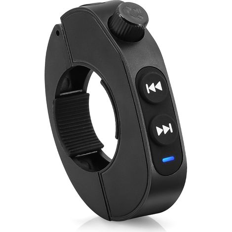 Bluetooth-Fernbedienung mit Medientasten für Auto, Fahrrad und Motorrad, wiederaufladbar, wasserdicht (IPX6), kompatibel mit iPhone und Android (1/5)