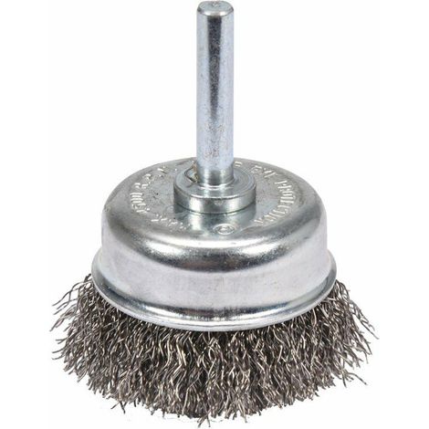 Cepillo frontal con pasador de 50 mm de acero inoxidable YT-47497 yato