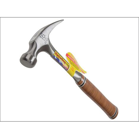 E16S Straight Claw Hammer - Leather Grip 450g (16oz) ESTE16S (1/2)
