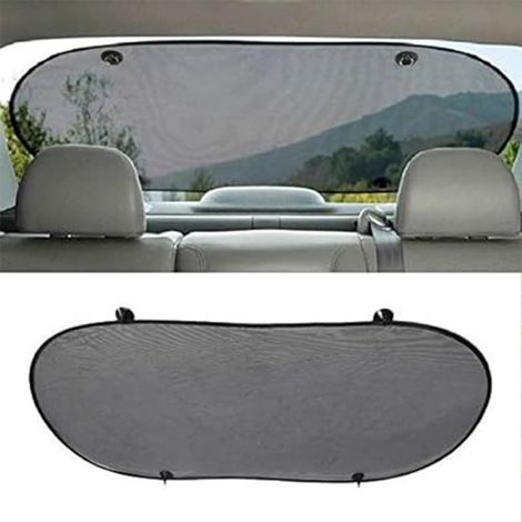 Productos Vt,Parasol para la ventana trasera del coche,Protección contra la luz solar,Apto para la mayoría de ventanas traseras (1/5)
