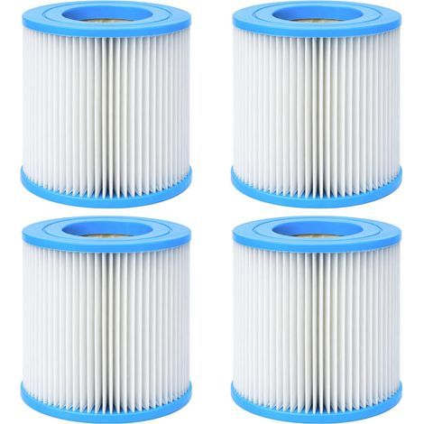 Manchon de filtre de piscine de type I/Type 1 [Lot n° 4] Compatible avec Best-Way 58093 Flowclear 58381-9 x 7,8 cm (1/5)