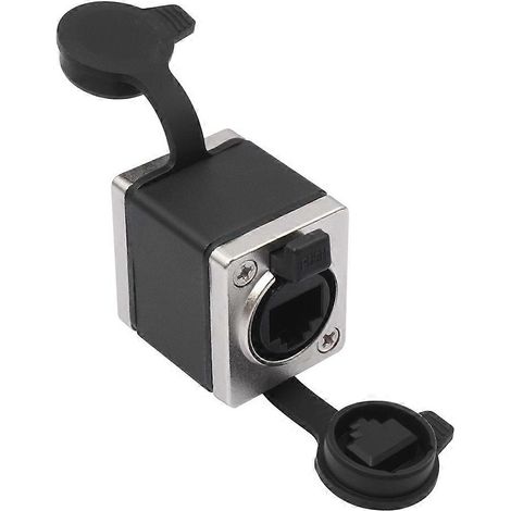 Coupleur RJ45 droit, convertisseur coupleur RJ45 femelle droit, adaptateur d'extension Ethernet (1/5)
