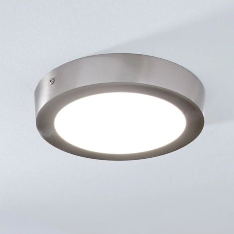[GEBRAUCHT] B-Ware Eglo Connect Deckenlampe Fueva C Lampe Led Rund Nickel Smart Fernbedienung Rgb