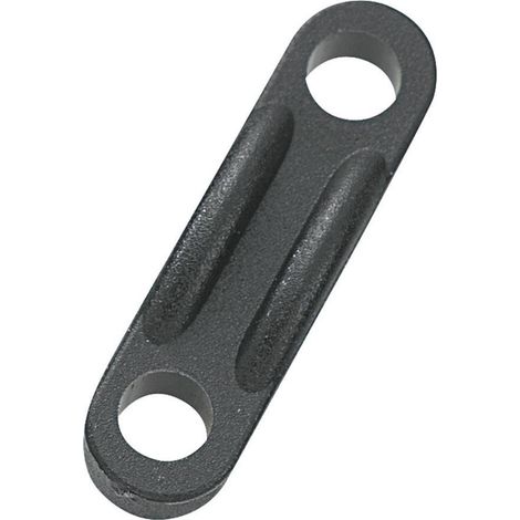 TRU COMPONENTS WCC-140BK Antistrappo Poliammide 6.6 Nero 1000 pz.