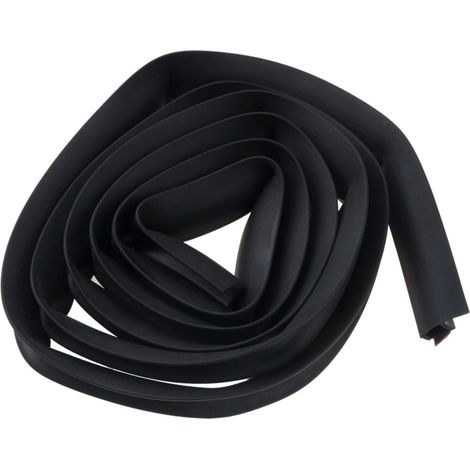 Burlete para puerta de coche de 5 metros, forma D/P, tipo P, caucho, impermeable, insonorizante, aislante acústico, tipo D/P (1/5)