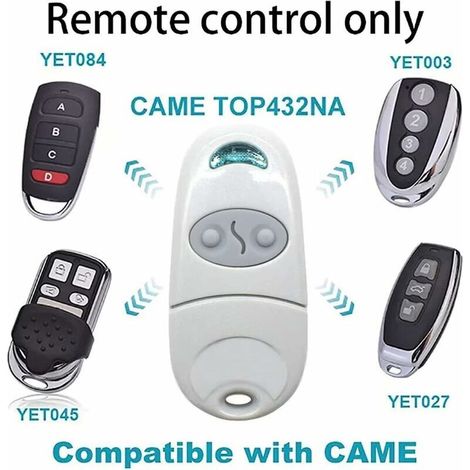 Télécommande CAME TOP432NA 4pcs (1/4)