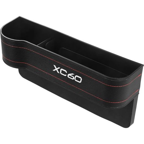 (Pour xC60) Boîte de rangement pour l'espace entre les sièges auto - Accessoires auto pour Volvo XC90 XC60 C30 T6 S60 C70 XC40 V40 XC70 V70 V60 V50 S80 S40 AWD V90 S90 (1/5)