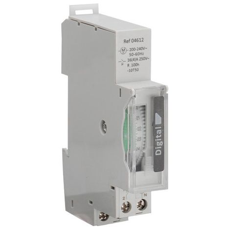 Inter Horaire 16A 24h 1mod. - Digital electric 04612