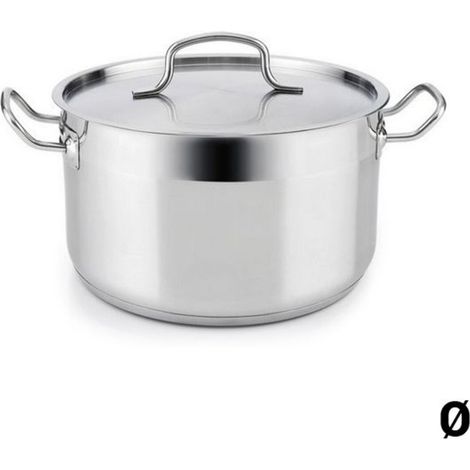 Olla Cook Basika de acero inoxidable - 30 cm