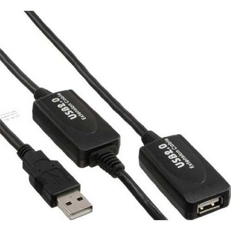 Cable extensor USB 2.0 activo MicroConnect de 15 m (1/4)