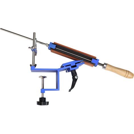 Affûteuse portable professionnelle pour couteaux et ustensiles de cuisine en métal, système d'affûtage avec meules à angle fixe (1/5)