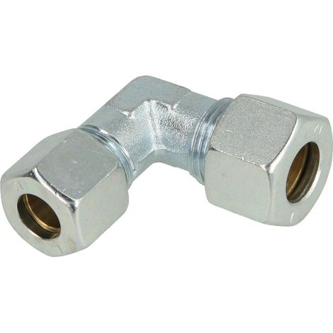 Raccord à visser coudé 12 x 10 mm réduction