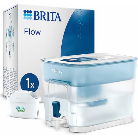 Brita Flow Filterkaraffe Blau 8,2 Liter