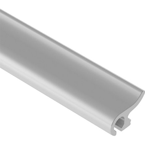 Barre porte crochets aluminium - Décor : Anodisé argent - Longueur : 330 mm - Matériau : Aluminium - ZOBAL (1/4)