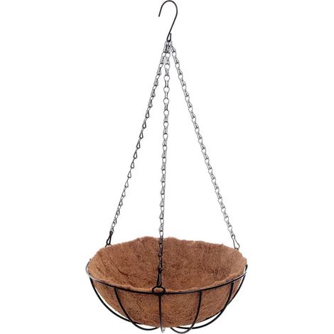 Suspension pour plante marron de 30 cm (1/5)