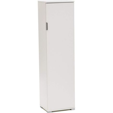 MeMi Me207BIA Portascope, 3 piani rimovibili, Legno, Bianco, 151 x 33 x 40 cm (1/2)