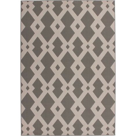 Tapis tissé now 100 taupe - 80 x 150 cm (1/4)