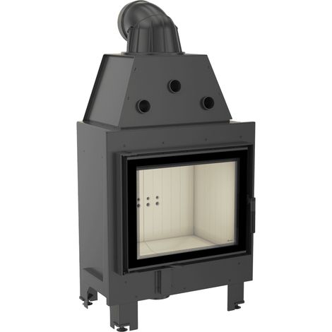 Kamineinsatz aus Stahl KRATKI MBZ 13 kW Ø 200 (1/5)