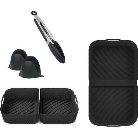 Accessoires Air Fryer - Pour Ninja Foodi Flexdrawer 10.4 L AF500EU - Lot de 3 Pièces (1/5)
