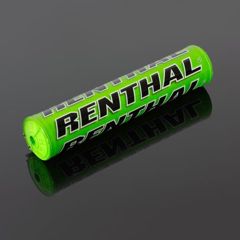 Esponja para volante Renthal SX PAD (240 mm) color verde con logo Renthal