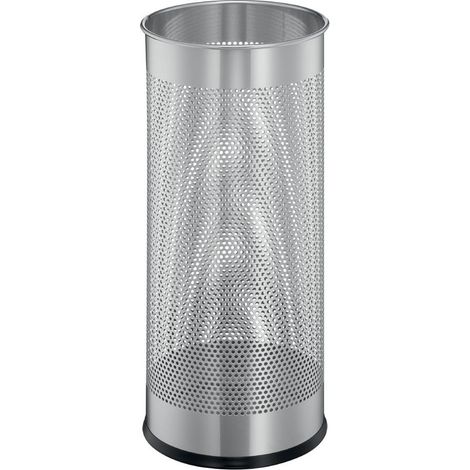Porte-parapluies durable modelo elegante metal capacidad 28,5 litros