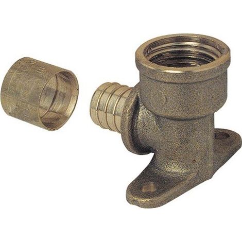 Coude avec base de fixation D20 1 2 SOMATHERM 2318 20 15