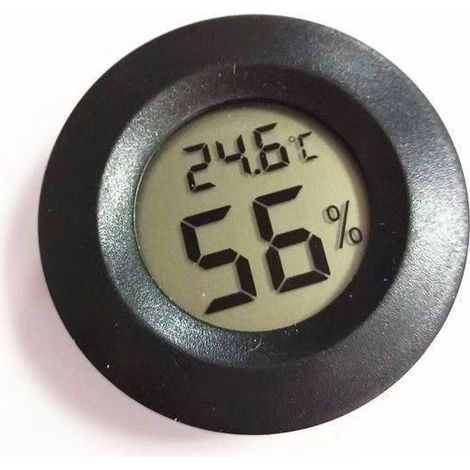 Thermomètre Hygromètre Mini LCD Mesure Température Humidité Intérieur/Extérieur (1/4)