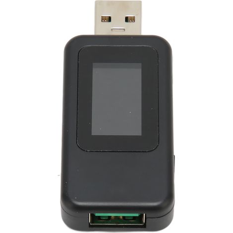 Testeur USB, multimètre numérique couleur avec écran LCD HD, mesure de puissance 0-6,5 A, 4-30 V, testeur de tension et de courant (1/4)