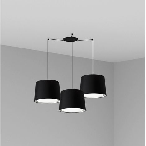 SAMBA Lampadaire noire/noire ø450 3L 64314-56-3L (1/5)