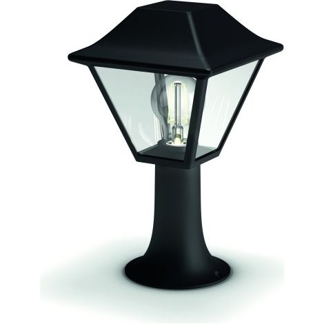 borne extérieure LED Alpenglow à équiper E27 max. 60 W noir (1/5)