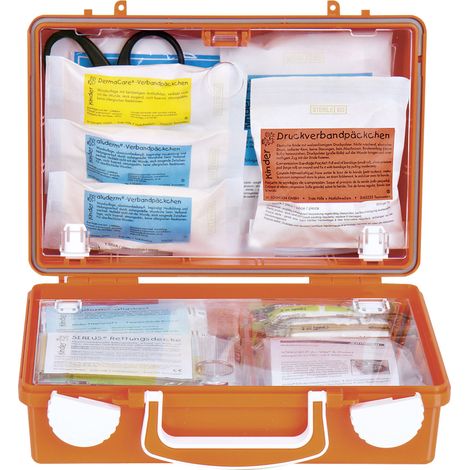 Söhngen Erste-Hilfe Koffer Quick-CD Kombi Schule orange Notfall-Koffer Kinder (1/2)