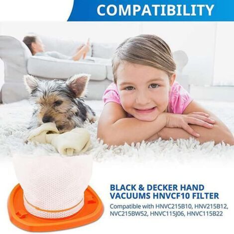 Filtro aspirapolvere compatibile con Handstaubsauger HNVC220BCP07 e robot aspirapolvere HNVCF10 (Accessori di pulizia) (1/3)