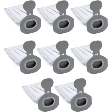 Set di 8 sacchetti per aspirapolvere FP7 per Vorwerk, sacchetti per aspirapolvere Vorwerk Kobold VK7 FP7, sacchi filtranti di alta qualità, sacchetti di ricambio per la polvere per aspirapolvere senza (1/5)