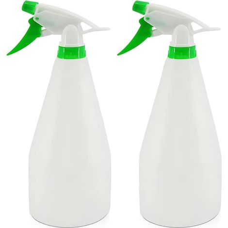 Lot de 2 Pulvérisateur Manuel, Buse Spray 750ml, Design Compact 25x10cm, Pour Jardin Et Intérieur (1/5)