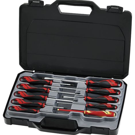 Teng Md910N Screwdriver Set, 10 Piece Sl/Ph/Pz (1/5)