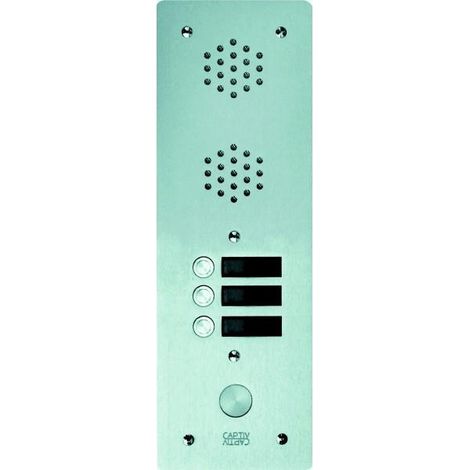 Plaque av alu 6mm 1r 03bp URMET 7771/3