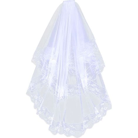 Voile noir, coiffe en dentelle pour la mariée (Halloween/Fête des Fantômes), accessoires de mariage européens et américains, accessoire pour cheveux de princesse, allure haut de gamme. (1/5)