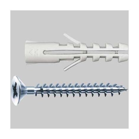 TASSELLO CON VITE NOBEX - Ø 10x50 - 6.6x60 - 50 pezzi - NOBEX