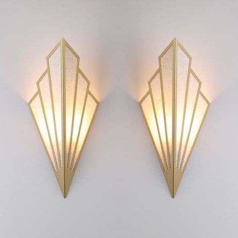 Moderne, minimalistische und kreative Wandleuchte, ideal für Schlafzimmer, Flure und Wohnzimmer, E12-Fassung, Art-Deco-Stil, 1 Stück pro Packung. (1/5)