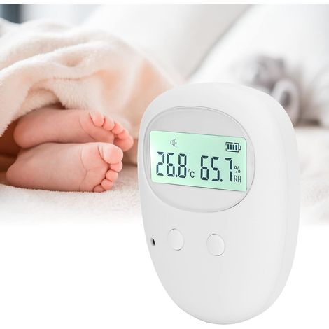 Alarme d’énurésie sans fil rechargeable USB, avec vibration sonore pour enfant, bébé et personne âgée, détecteur