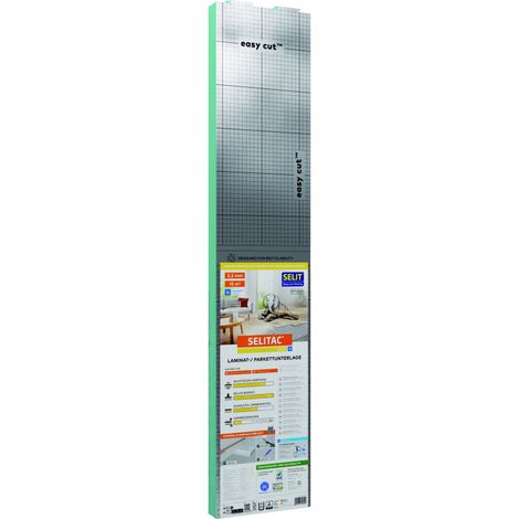 Selitac Trittschalldämmung Parkett- & Laminat 2,2 mm 15 m²