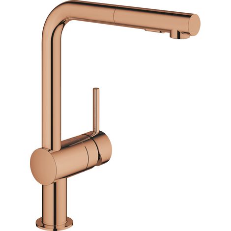 Mezclador monomando de fregadero Grohe Minta, 223 mm de (1/2)