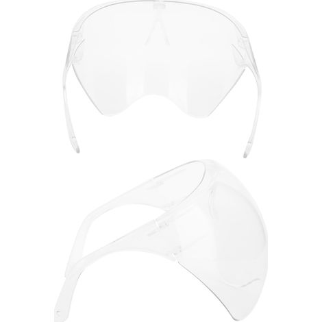 Visière de Protection Transparente Anti-Buée pour Bureau, École et Restaurants