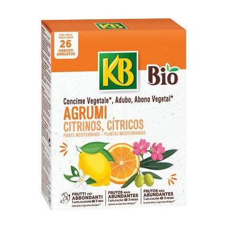 2,0 x ENGRAIS GRANULÉ AGRUMES OLIVIERS BIO KB